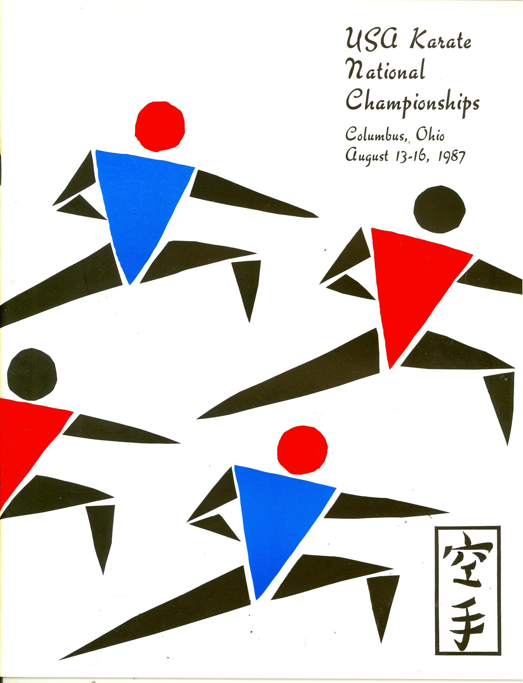 1987 USA Karate National Championships Program